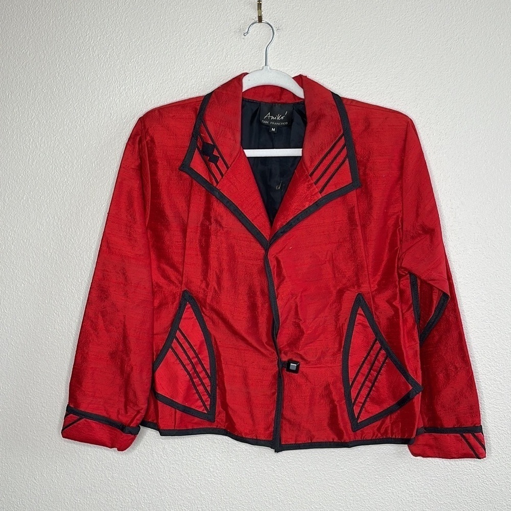 Aniko’ San Francisco Red Blazer